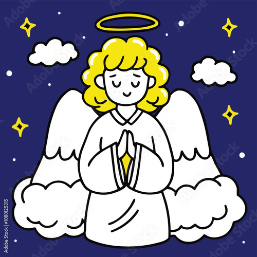 Christmas Angel  Background