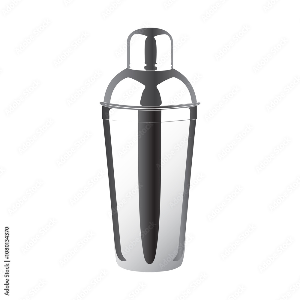 Bar shaker vector icon on a white background Bar shaker vector icon on a white background