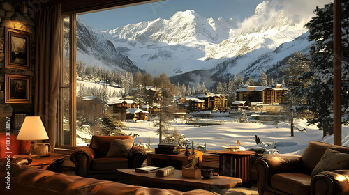 Mountain Cabin View - Reali...