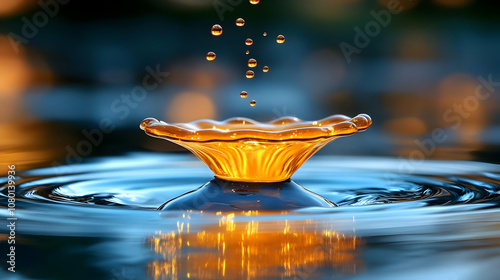 Water Drop Splash Photograp...