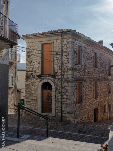 Montelapiano a jewel suspended in time. Ancient walls, ancient souls