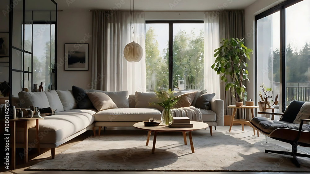 Fototapeta premium modern living room