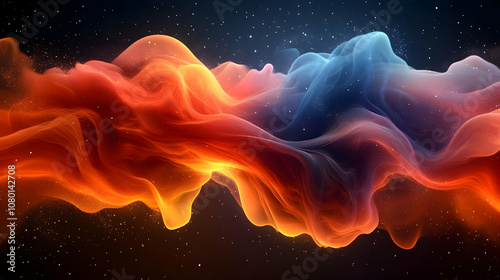 Abstract  Background with W...