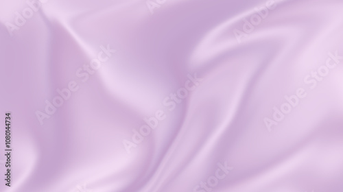 Soft, flowing texture resembling draped silk. Delicate lilac or lavender color. Dreamy, ethereal appearance with soft focus. Visible folds and gentle wrinkles. Abstract digital background.