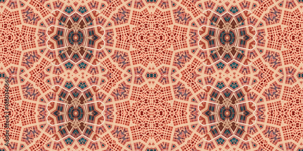 Seamless banner pattern. Abstract wide texture. The background is creative abstract. Seamless banner pattern. Abstract wide texture. The background is creative abstract.
