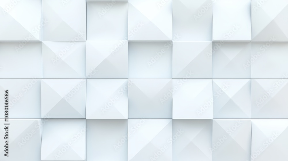 A white background with white squares A white background with white squares