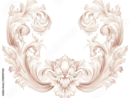 Wallpaper Mural Ornamental Design with Intricate Details. Torontodigital.ca