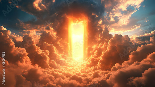 Golden Gate in the Clouds -...