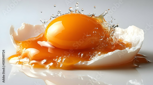 Egg Yolk Splash - Photo