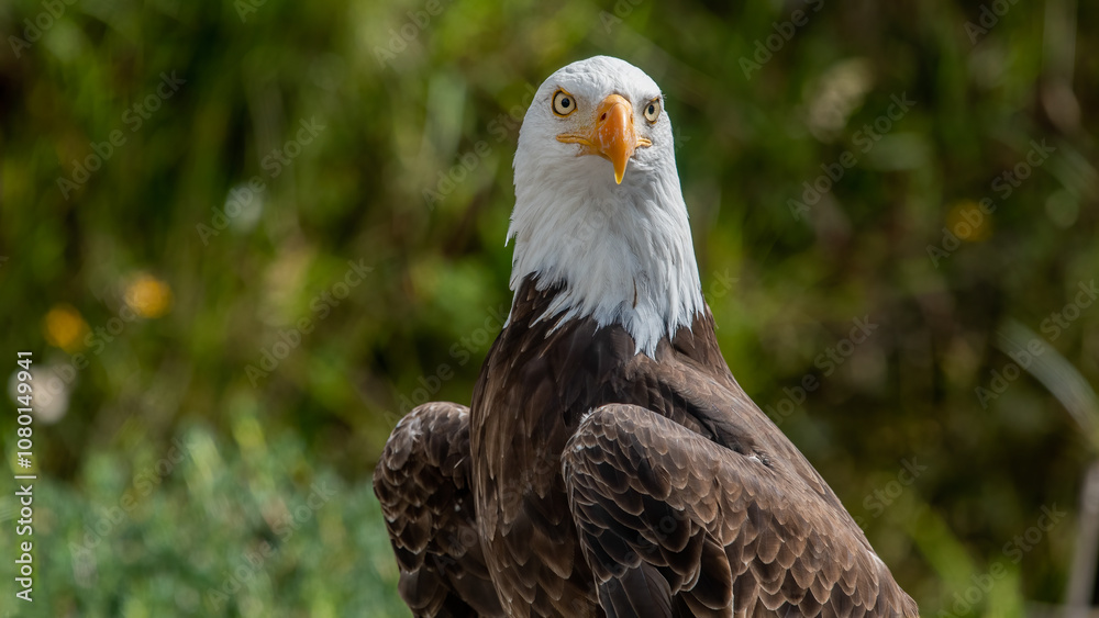 Southern Bald Eagle in rural Ecuador