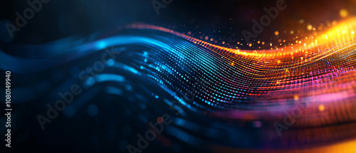 Digital Space of Abstract Waves and Floating Prisms