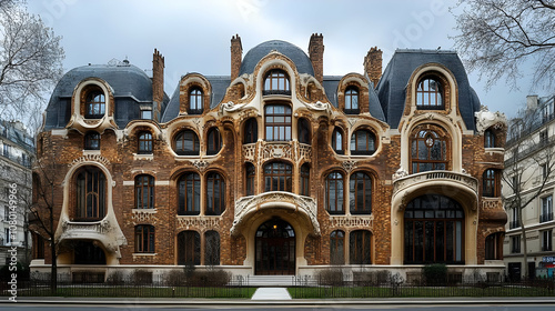 Ornate Brick Building with ...