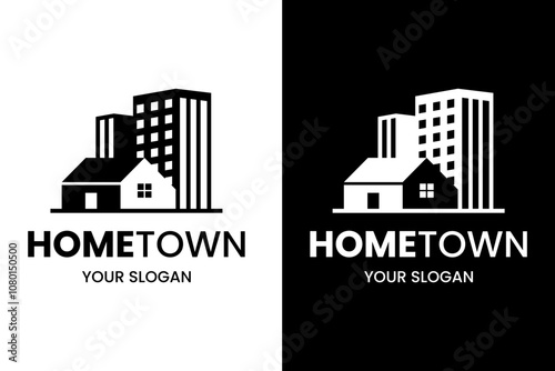 Hometown Apartment Logo Design