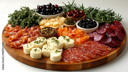 Gourmet Cheese and Meat Pla...