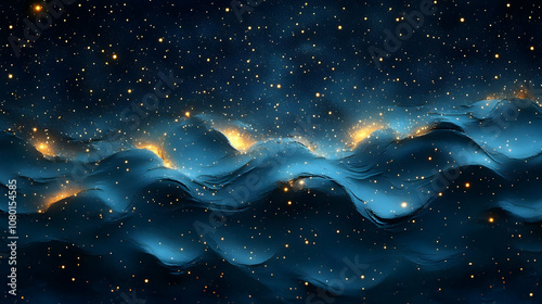 Abstract Background - Blue ...