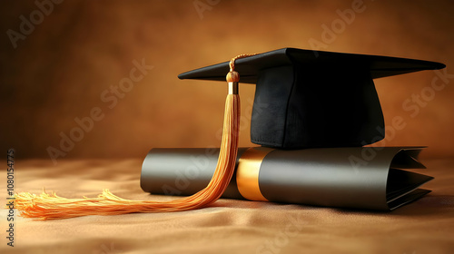 Graduation Cap and Diploma ...