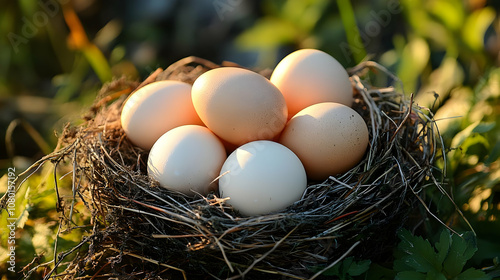 Nest of Eggs Photo