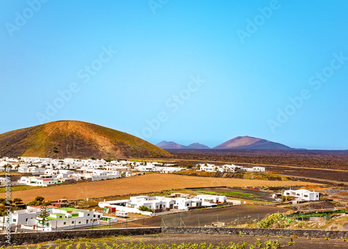 Village Uga, Island Lanzarote, Canary Islands, Spain, Europe. photo