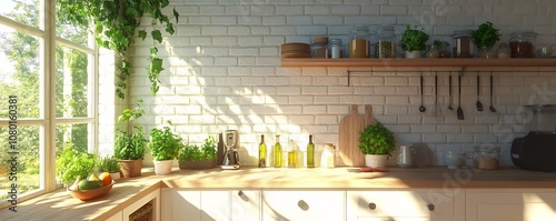 Bright and Organic Kitchen ...