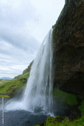 Seljalandsfoss waterfall in Iceland