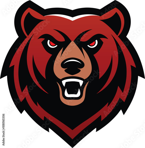 bear head mascot