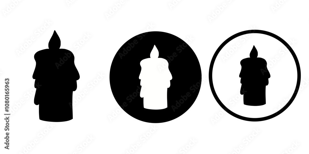 Obraz premium Christmas vectors icon set