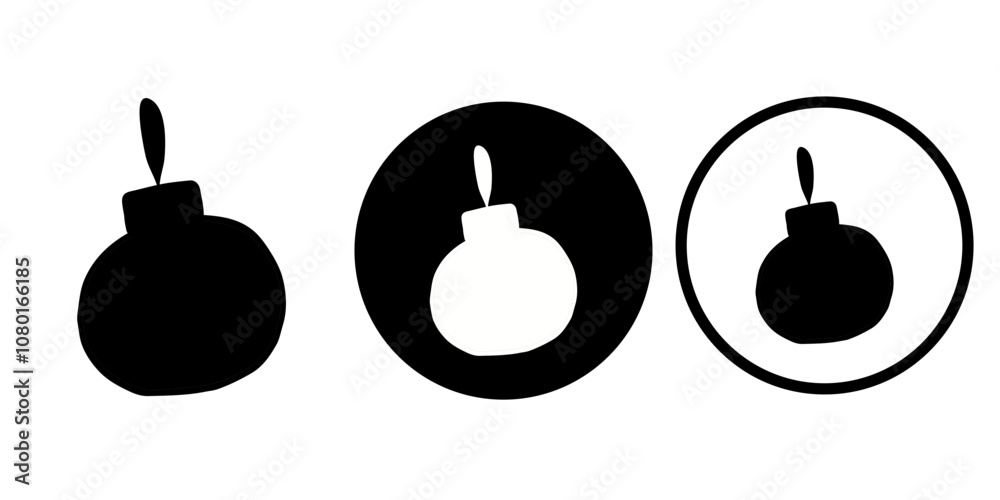 Christmas vectors icon set Christmas vectors icon set