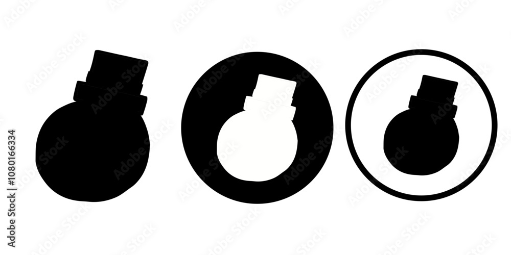 Christmas vectors icon set Christmas vectors icon set