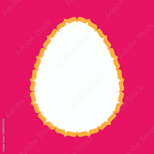 Decorative Oval shape frame design that you can use in invitations, packaging, posts, banners, and more, you This is also perfect for sale and festive banners.	