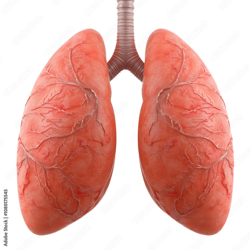 Human Lungs 3d with deep details. AI Human Lungs 3d with deep details. AI