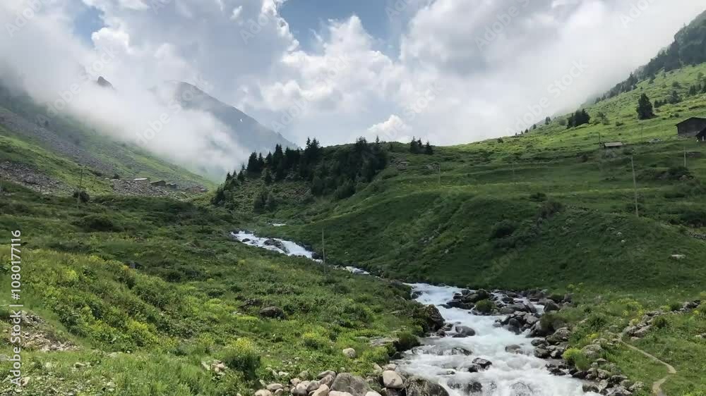 Kaçkar Mountains National Park, plateaus and timelapse Kaçkar Mountains National Park, plateaus and timelapse