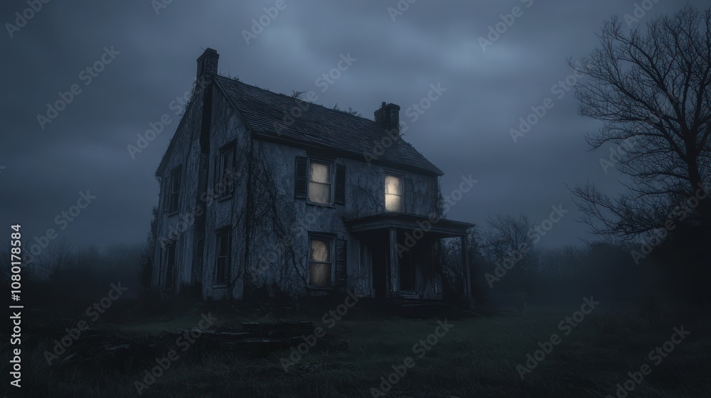 Haunted House in the Fog Haunted House in the Fog