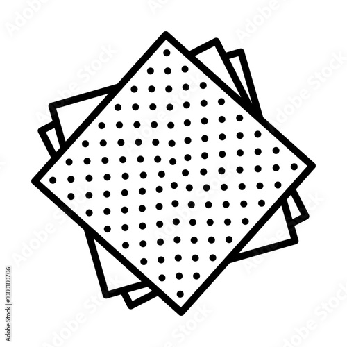 Sandpaper line icon
