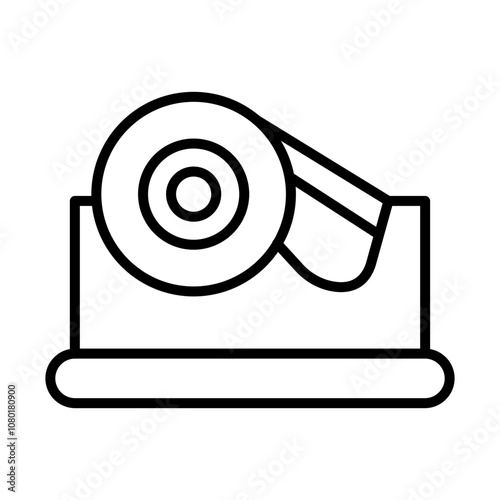 Tape Dispenser line icon