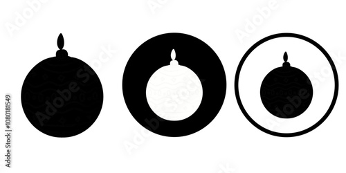 Christmas vectors icon set