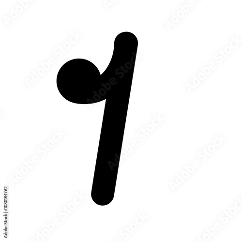 Musical symbol pause , rest