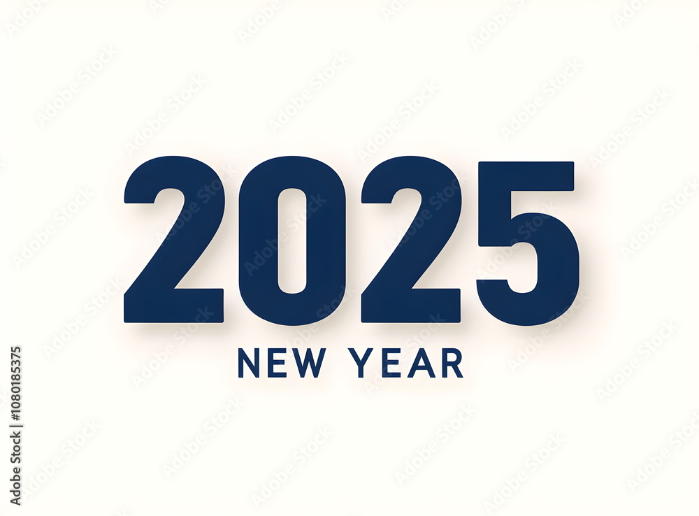 2025 Happy New Year design. trendy new year design template., 2025 written with Stylish Numerals 2025 Happy New Year design. trendy new year design template., 2025 written with Stylish Numerals