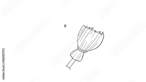 Cute cartoon snowman bundled up for winter, ready for holiday fun. Perfect for Christmas-themed designs
