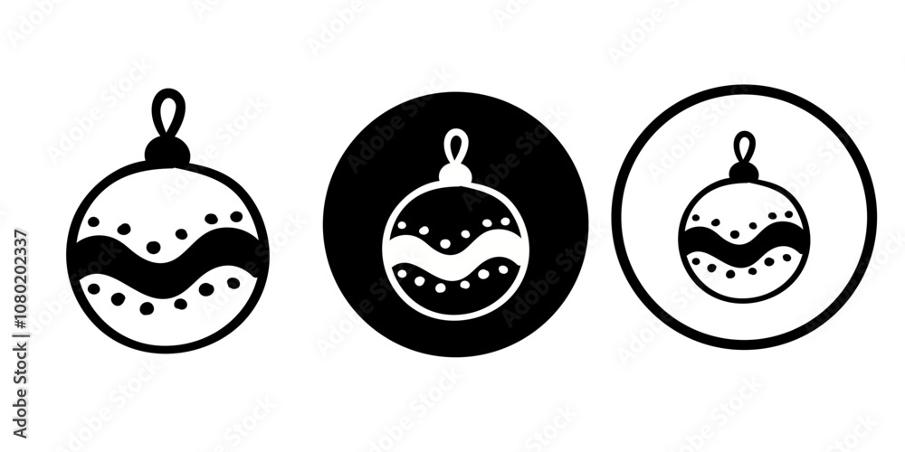 Christmas vectors icon set