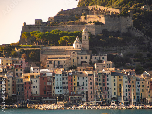 Italia, Liguria, il paese di Portovenere.  photo