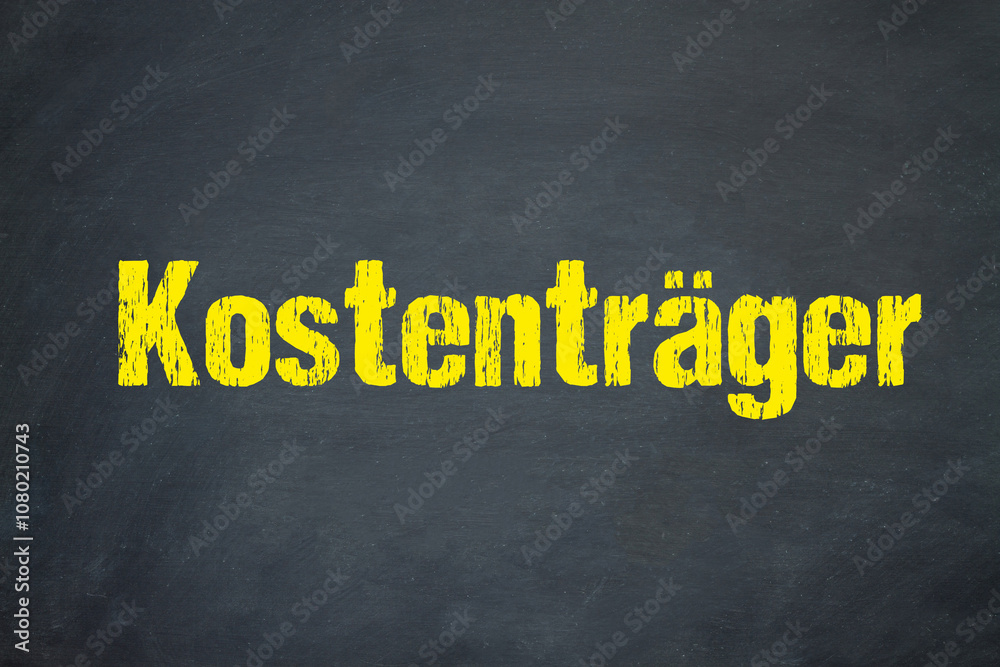 Obraz premium Kostenträger 