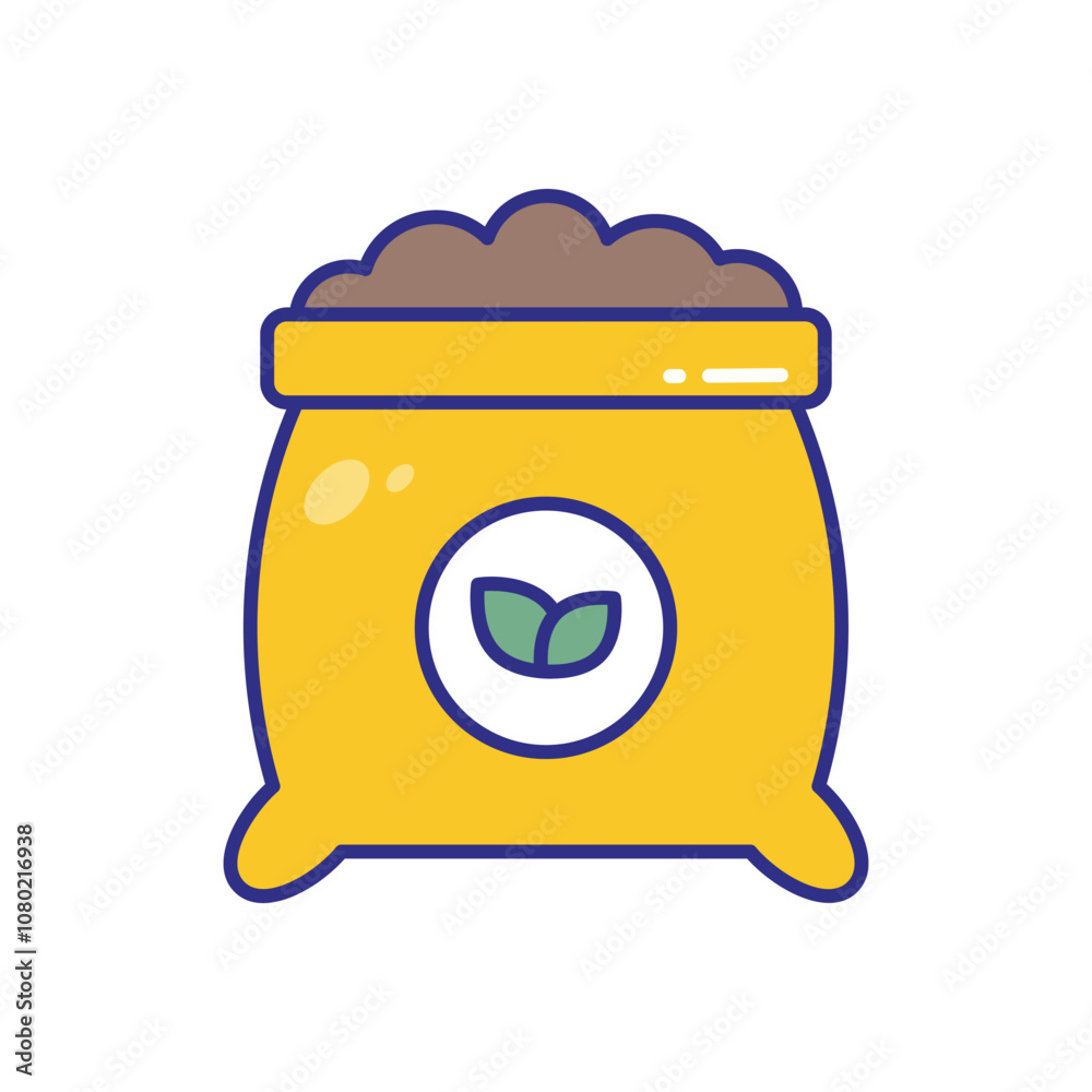 Fertilizer vector icon stock illustration Fertilizer vector icon stock illustration