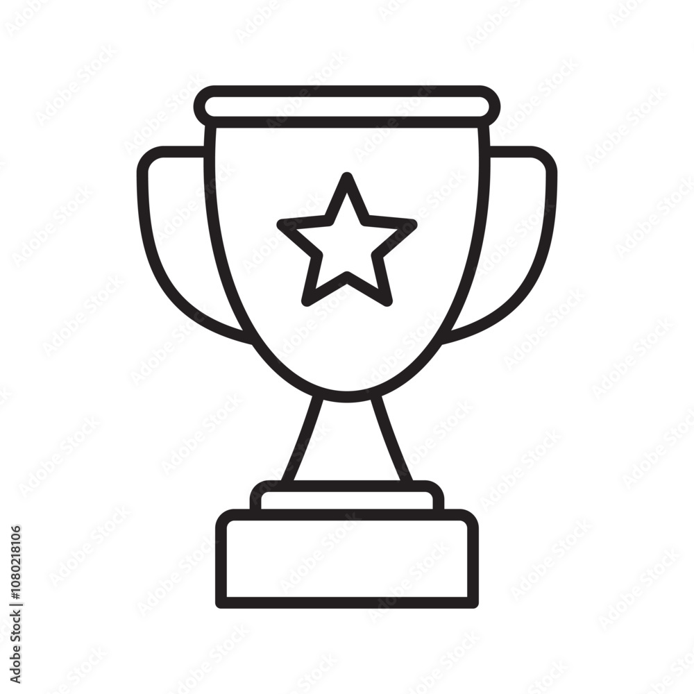 Trophy icon. Trophy cup, winner cup, victory cup icon. Reward symbol sign for web and mobile. Trophy icon. Trophy cup, winner cup, victory cup icon. Reward symbol sign for web and mobile.