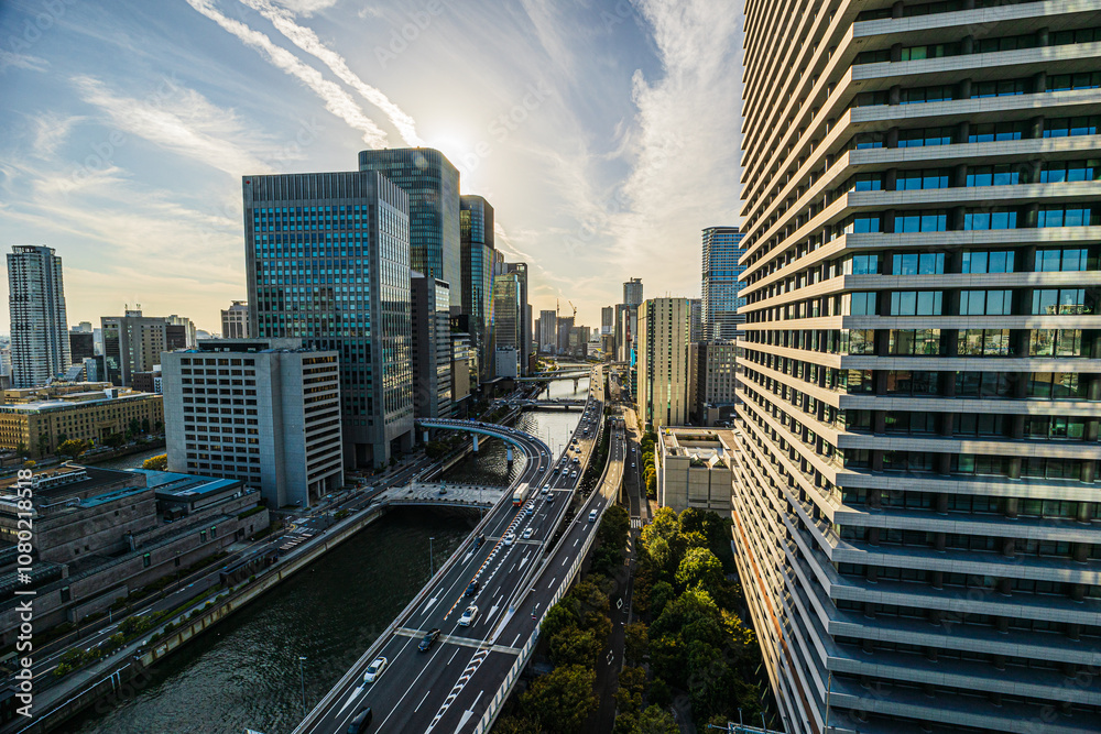 Fototapeta premium 都市景観