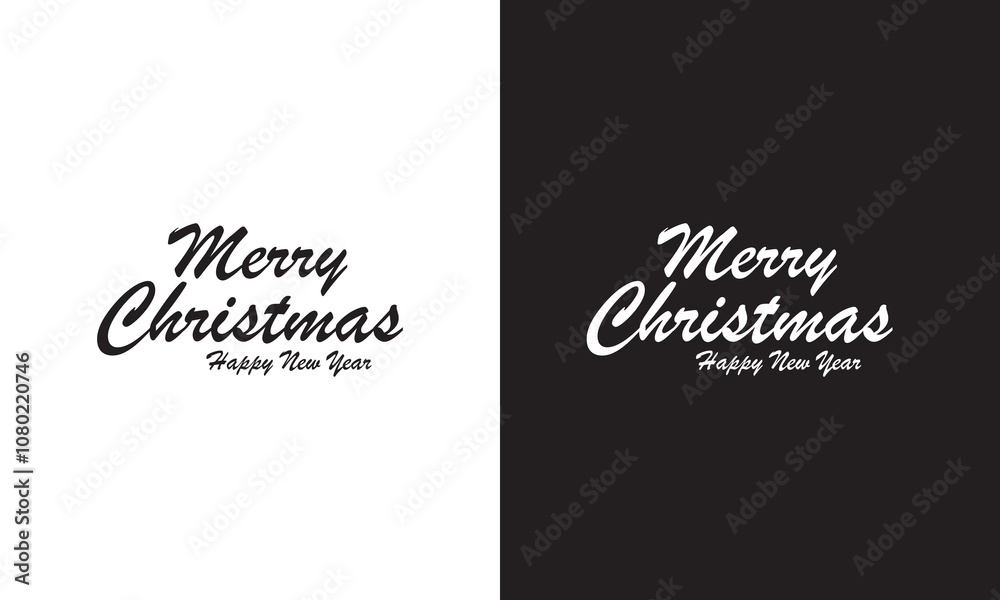 Christmas and new year hand written calligraphy. Winter season holiday wishes . Merry Christmas and Happy New Year text. For celebration cards, party posters, gift tags. Vector illustration. EPS 10 Christmas and new year hand written calligraphy. Winter season holiday wishes . Merry Christmas and Happy New Year text. For celebration cards, party posters, gift tags. Vector illustration. EPS 10