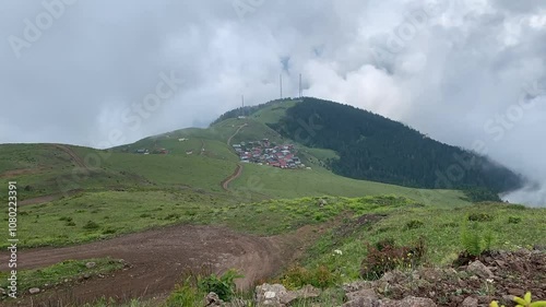 Kaçkar Mountains National Park, plateaus and timelapse