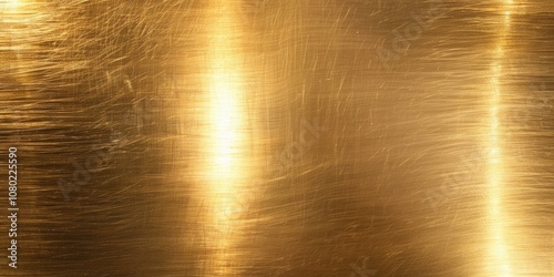 Metal Texture Gold. Shiny Smooth Surface Background with Copper Plate Design