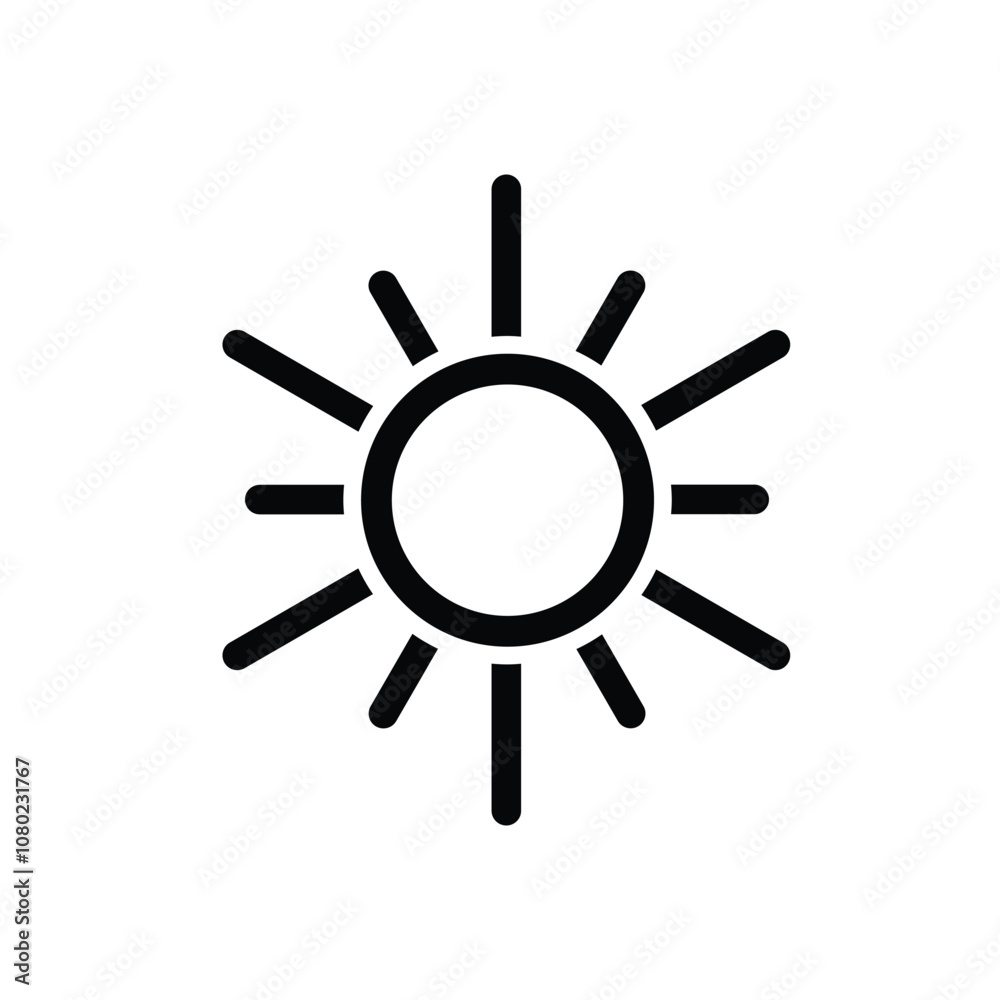 Sun icon. yellow sun. The sun is shining. Sunset icon collection. Yellow sun star icon. Hot solar energy for sunbathing. line design style. design vector template Sun icon. yellow sun. The sun is shining. Sunset icon collection. Yellow sun star icon. Hot solar energy for sunbathing. line design style. design vector template