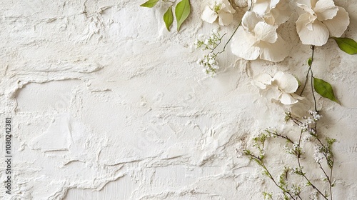 Wallpaper made from recycled materials with a soft, natural texture photo