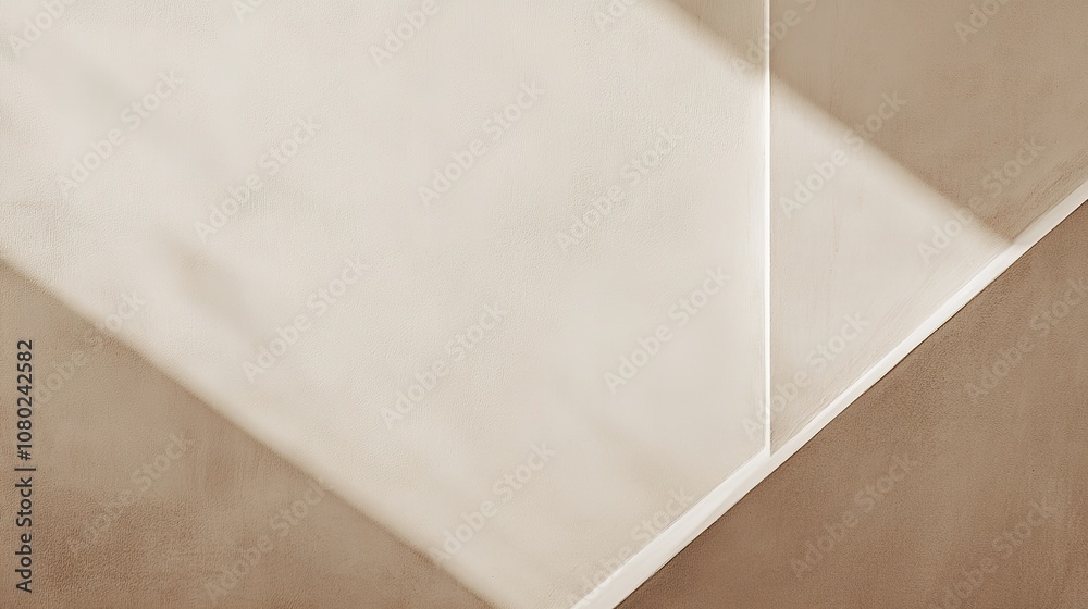 Wallpaper with clean lines and subtle shapes for a sophisticated